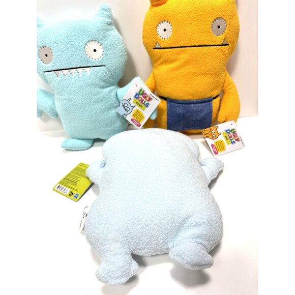 Ugly Dolls Plush Lot – Wage, Ice Bat & Babo – Large 3‑Pc Set – New, Soft Toys - Picture 8 of 8
